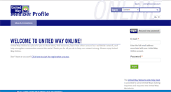 Desktop Screenshot of online.unitedway.org